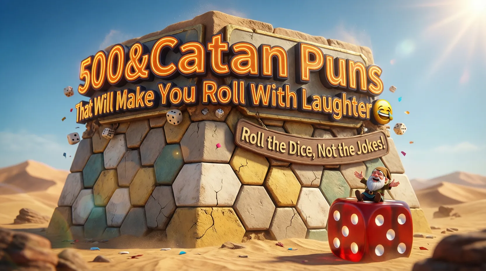 You are currently viewing 500+Catan Puns That Will Make You Roll With Laughter 😆