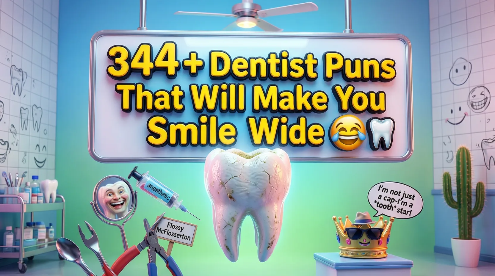 You are currently viewing 344+ Dentist Puns That Will Make You Smile Wide 😁🪥 in 2026