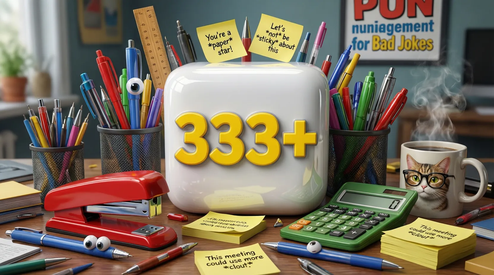 You are currently viewing 333+Office Supply Puns That Will Stick With You 😂✏️