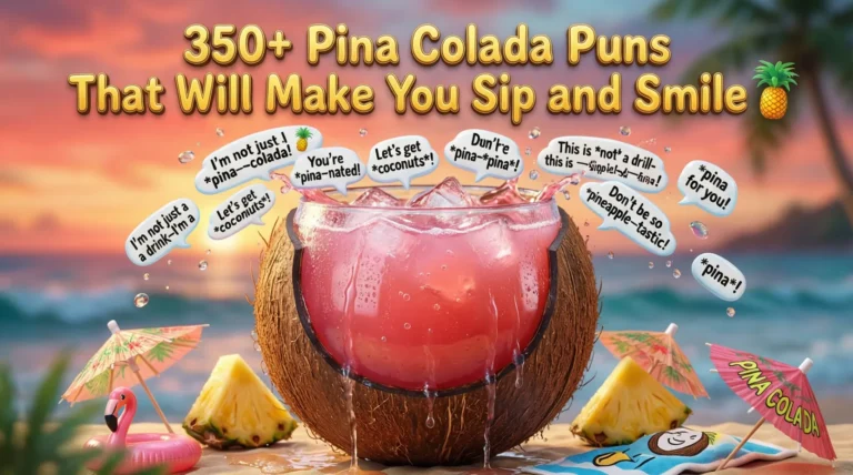 Pina Colada Puns