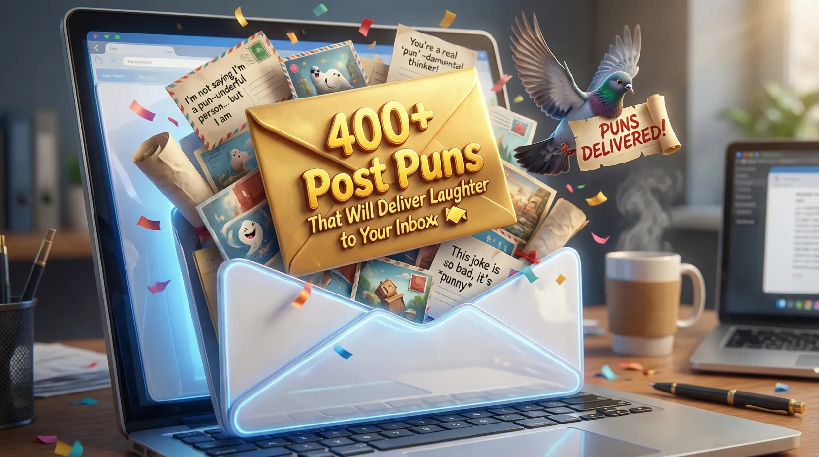You are currently viewing 400+Post Puns That Will Deliver Laughter to Your Inbox 📬