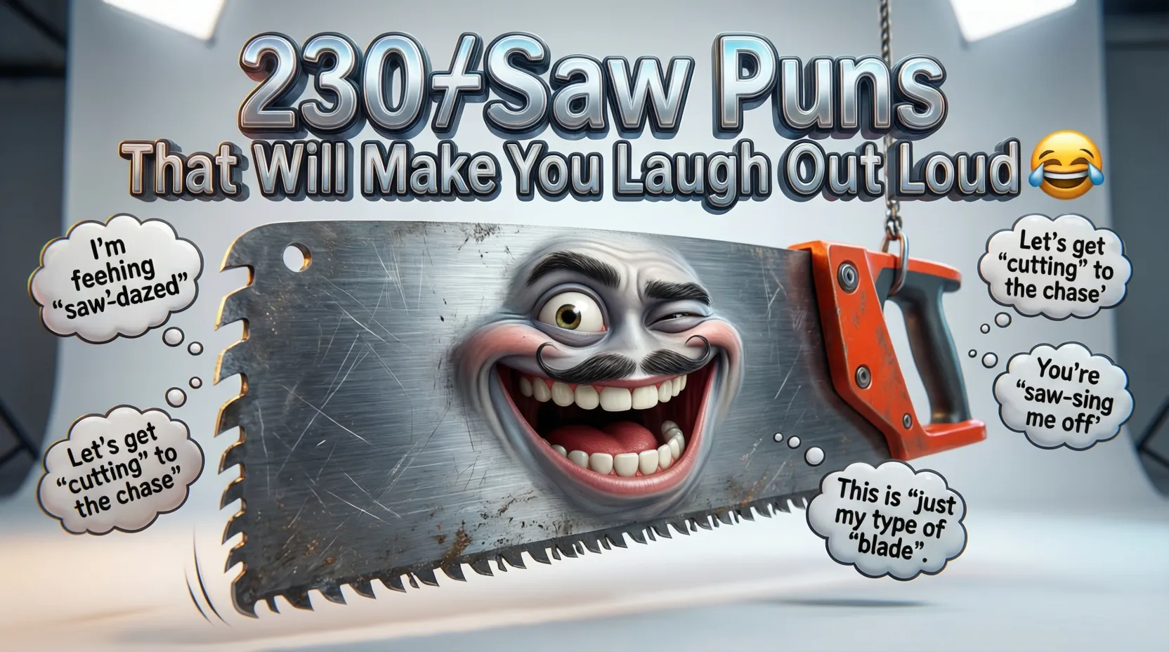 You are currently viewing 230+Saw Puns That Will Make You Laugh Out Loud 😂