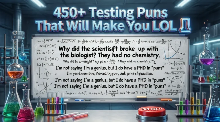 Testing Puns