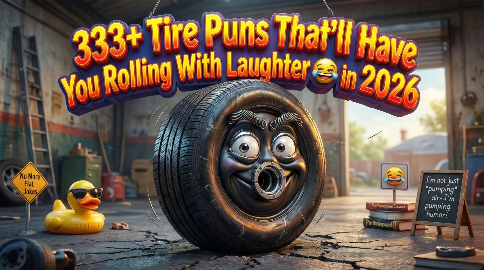 You are currently viewing 333+ Tire Puns That’ll Have You Rolling With Laughter 😂 in 2026