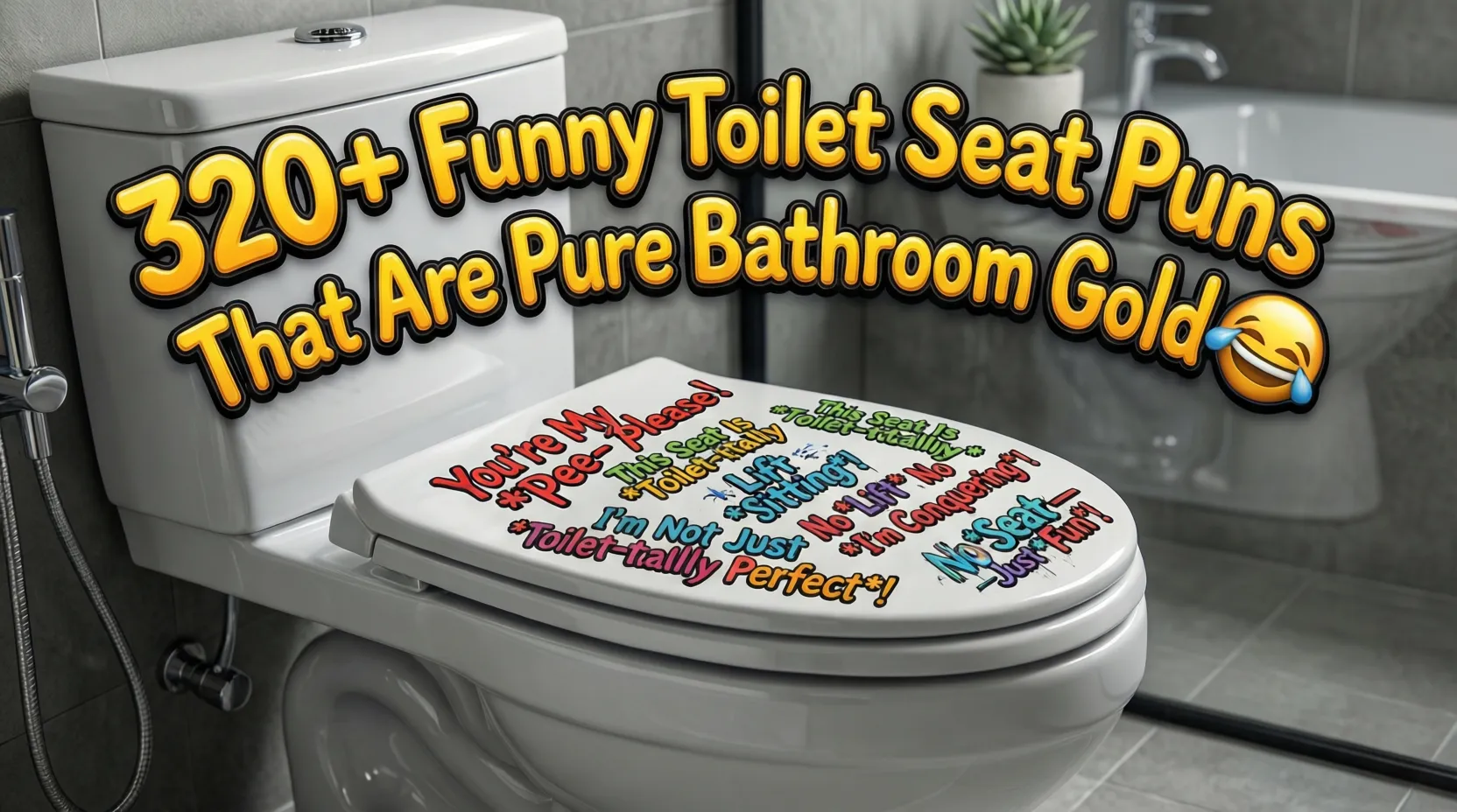 You are currently viewing 320+ Funny Toilet Seat Puns That Are Pure Bathroom Gold 🚻😂