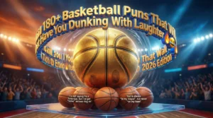 Read more about the article 180+Basketball Puns That Will Have You Dunking With Laughter 😂🔥 2026 Edition
