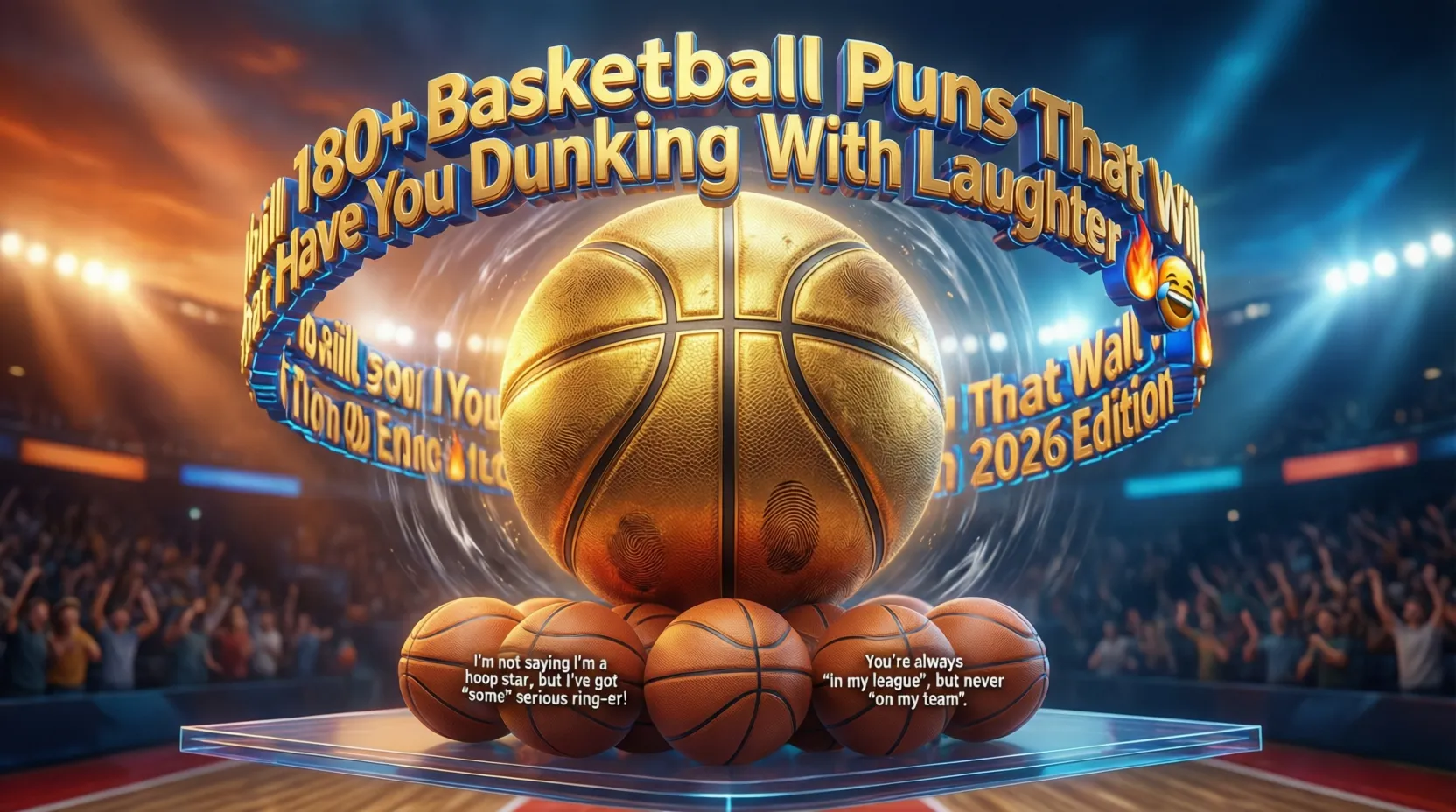 You are currently viewing 180+Basketball Puns That Will Have You Dunking With Laughter 😂🔥 2026 Edition