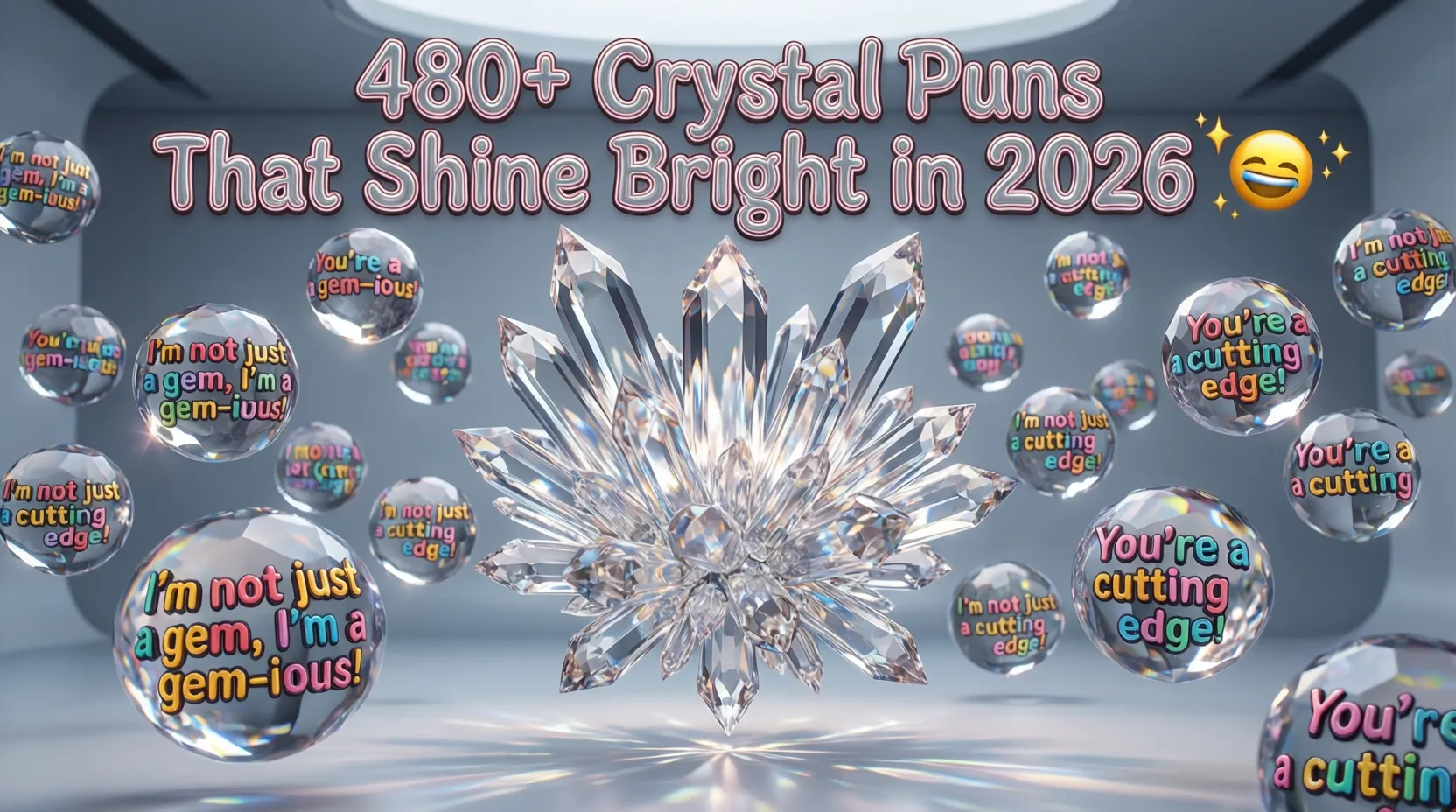 You are currently viewing 480+ Crystal Puns That Shine Bright in 2026 ✨😂