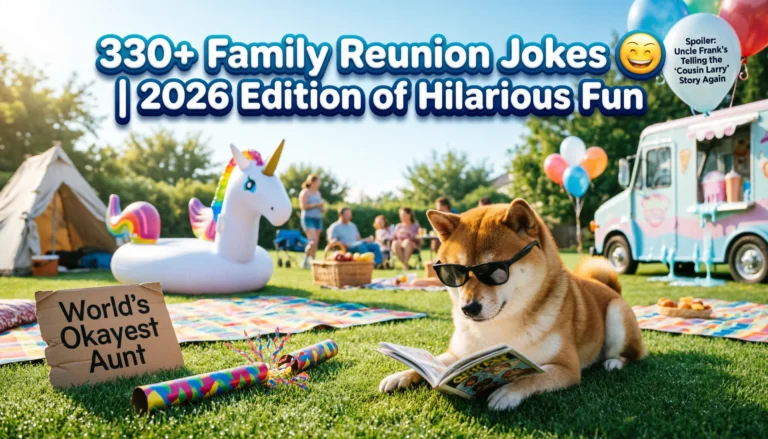 330+ Family Reunion Jokes 😂👨‍👩‍👧‍👦 | 2026 Edition of Hilarious Fun