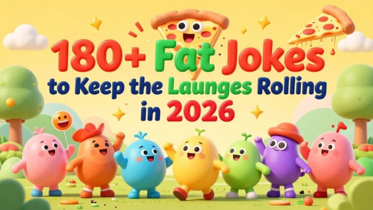 180+ Fat Jokes to Keep the Laughs Rolling in 2026 😂🍕✨