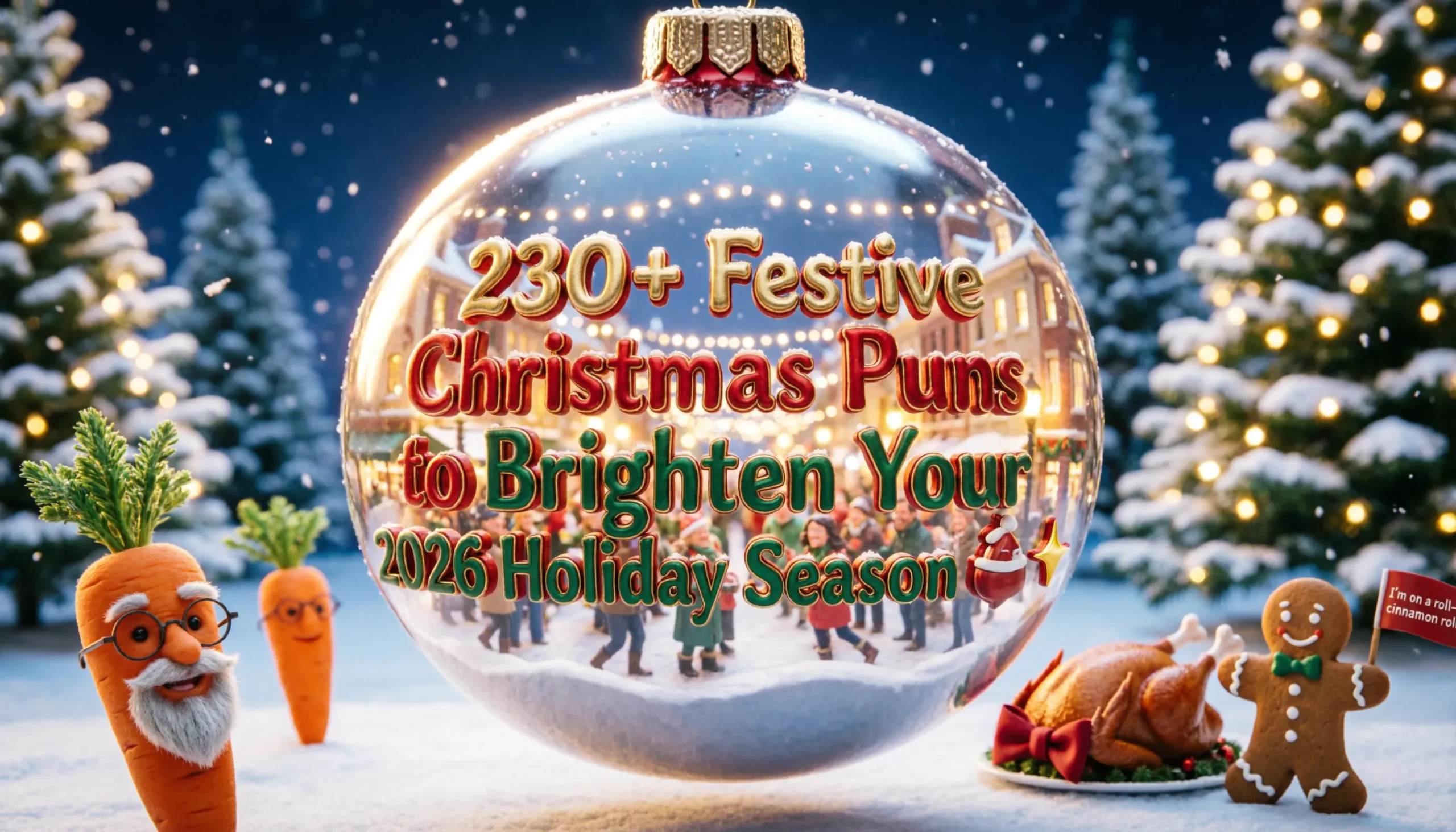 You are currently viewing 230+ Festive Christmas Puns to Brighten Your 2026 Holiday Season 🎅✨