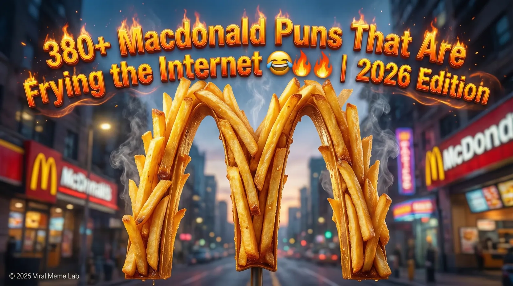 You are currently viewing 380+Macdonald Puns That Are Frying the Internet 🍔😂🔥 | 2026 Edition