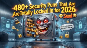 Read more about the article 480+Security Puns That Are Totally Locked In for 2026 😂🛡️