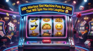 Read more about the article 680+ Hilarious Slot Machine Puns for 2026 That Will Spin You into Laughter 🎉