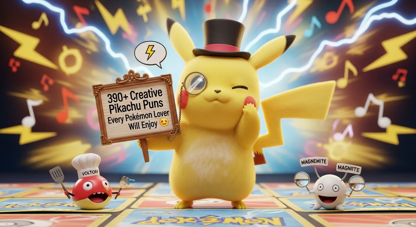 Pikachu Puns