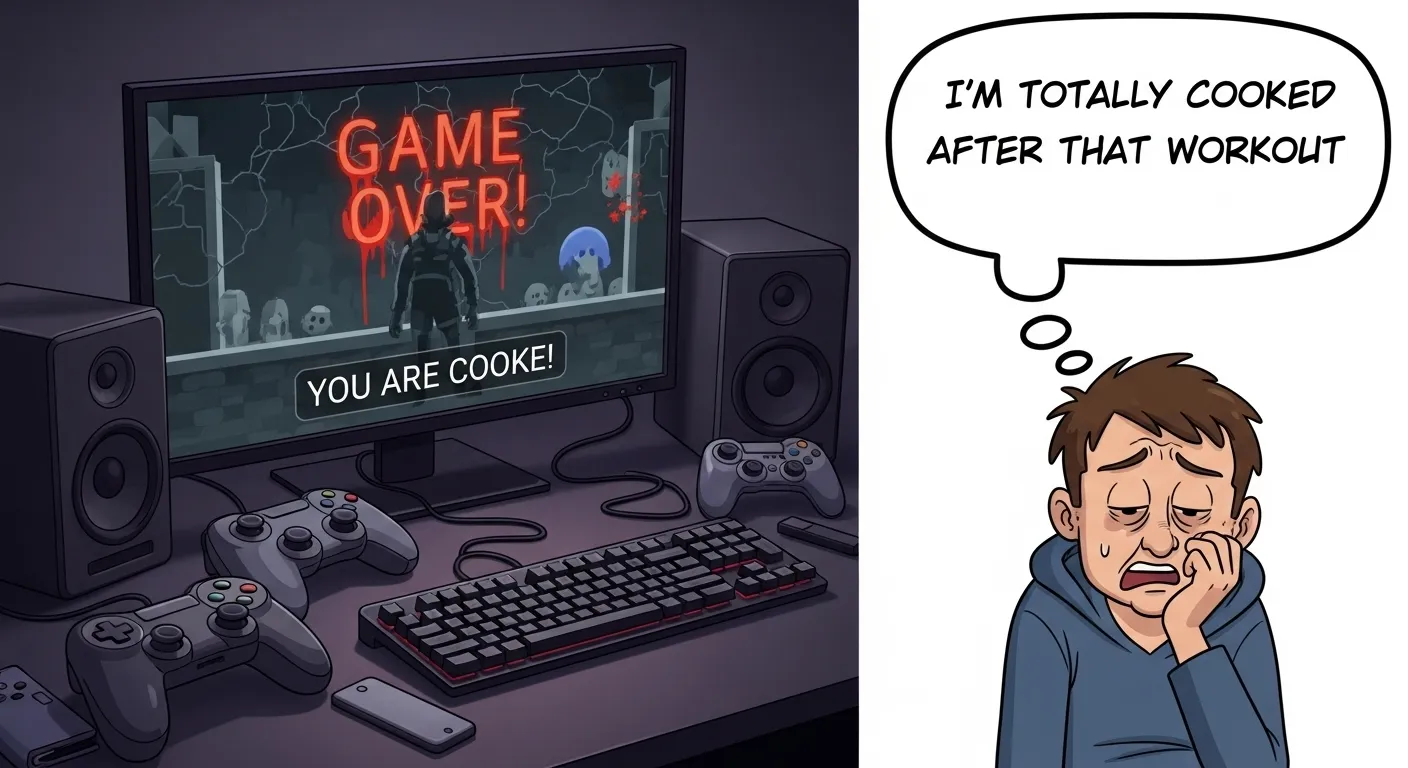 Cooked Meaning Slang