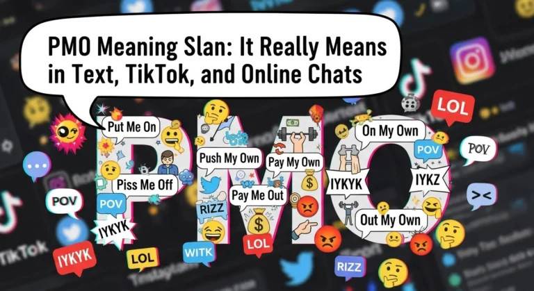 PMO Meaning Slang