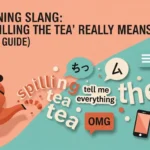 Tea Meaning Slang