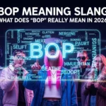 Bop Meaning Slang
