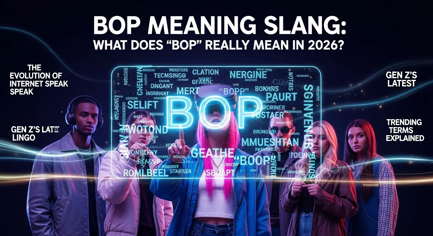 Bop Meaning Slang