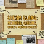 Sherm Meaning Slang