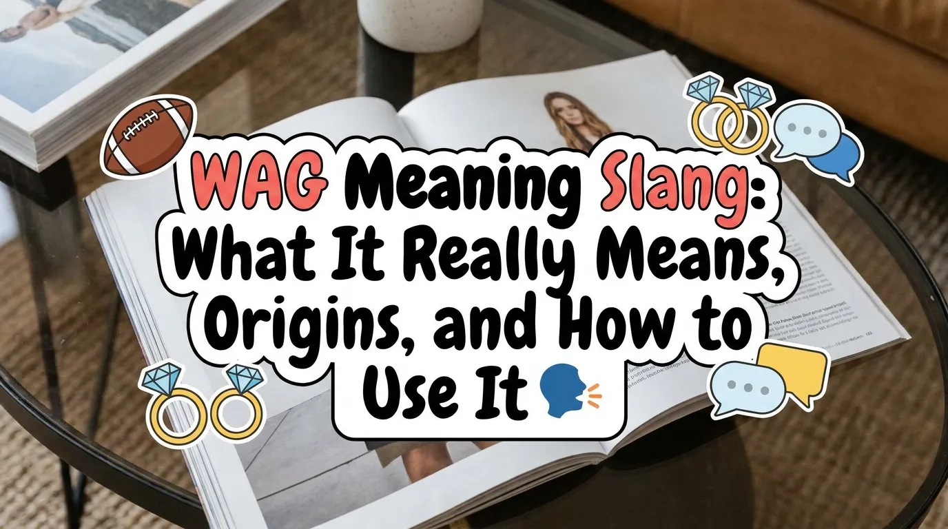 WAG Meaning Slang