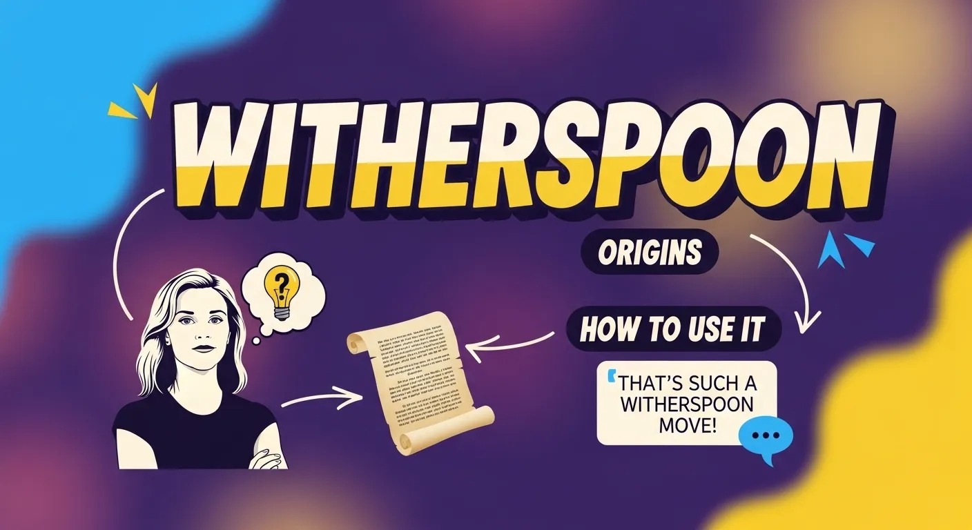 Witherspoon Meaning Slang